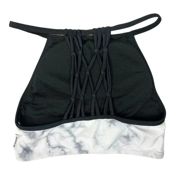 Timeapple Girls Lightening White & Black Bathing Suit Size 16 - Picture 3 of 8